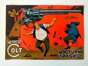 Tebeos: MENDOZA COLT (Original) Nº 108: NOCTURNO TRAGICO - Editorial ROLLAN